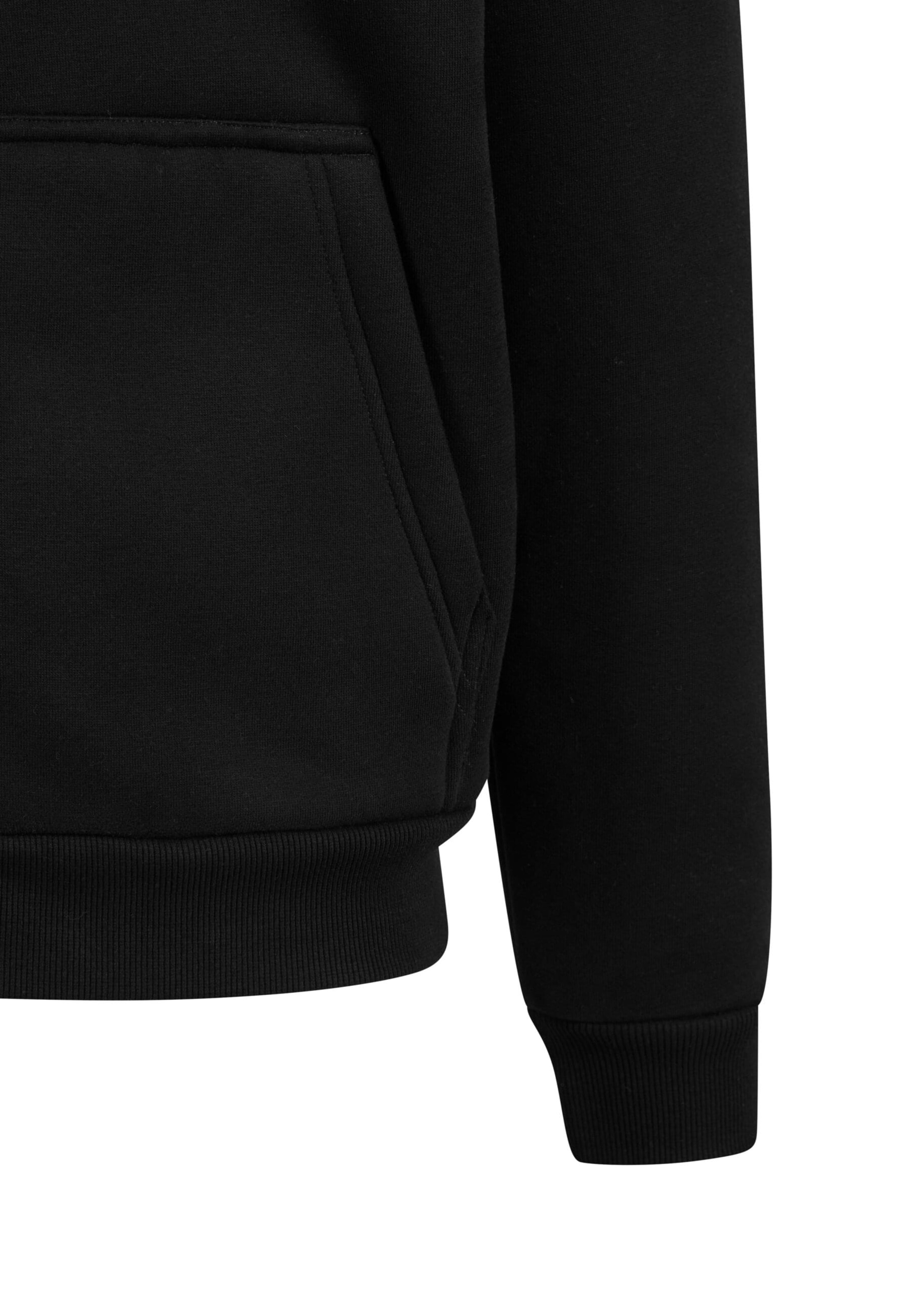 Urban Classics Sweat jacket in Black