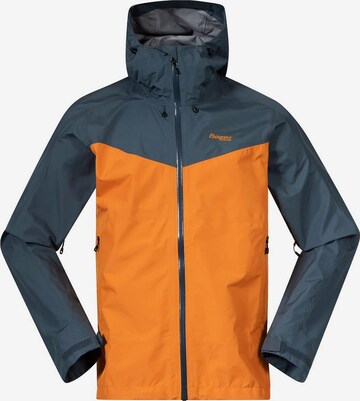 Bergans Outdoor jacket in Blue: front