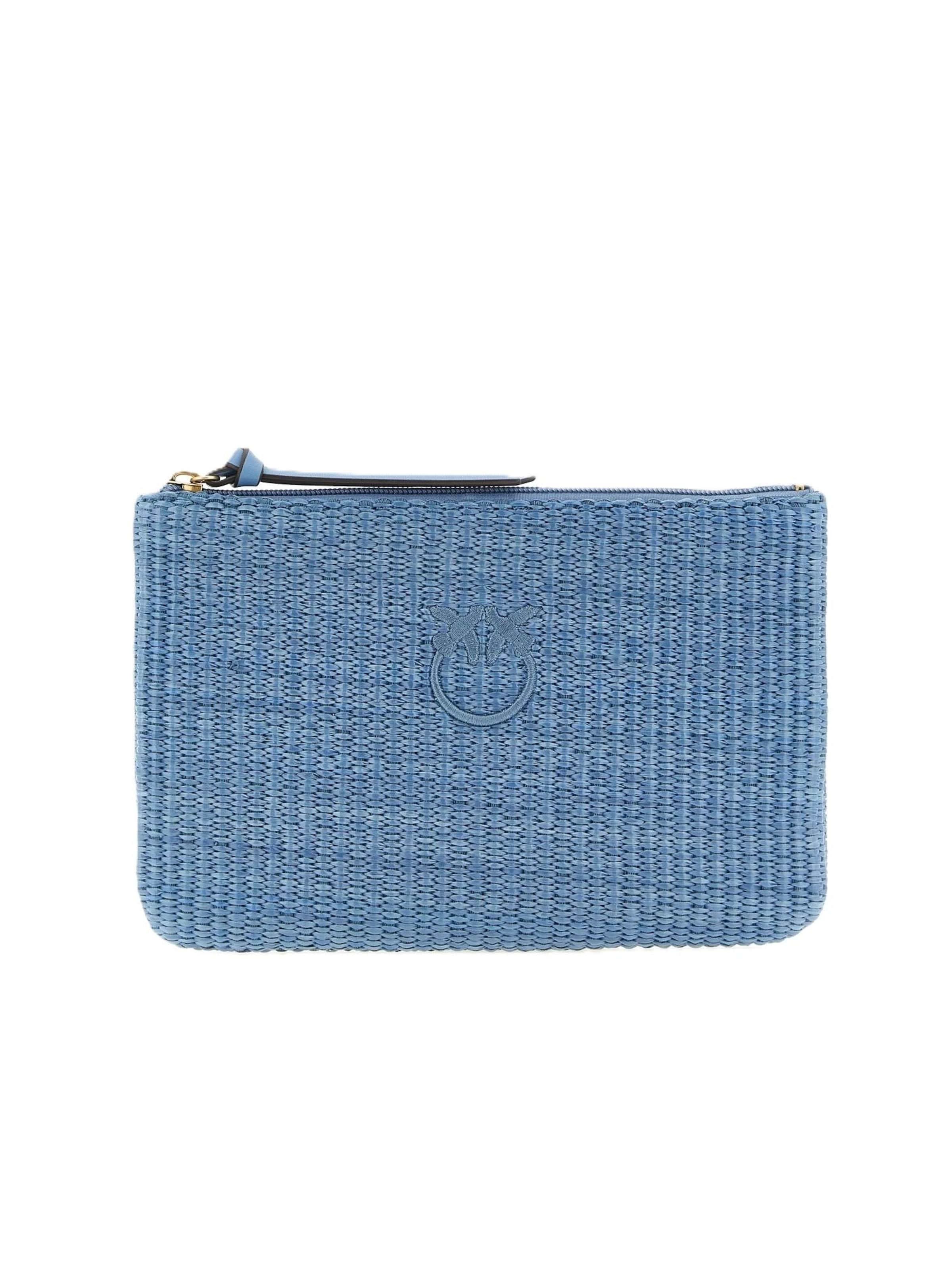 PINKO Clutch '106763 A39Y'‌‌‌‌‌‌‌‌‌‌ in Blau: Vorderseite