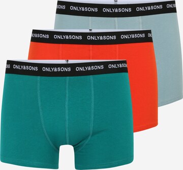 Only & Sons Boxer shorts 'KASPER' in Blue: front