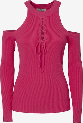 Influencer Sveter - Ružová: predná strana