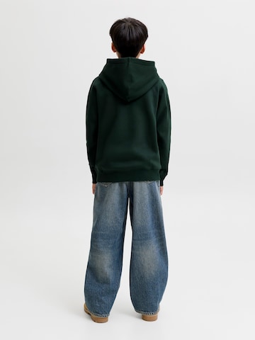 Bluză de molton 'JJEStar' de la Jack & Jones Junior pe verde
