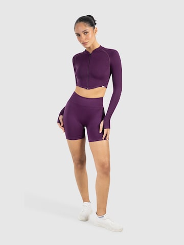 Smilodox Slim fit Sports trousers ' Harly ' in Purple