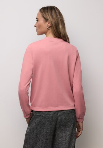 STREET ONE Zip-Up Hoodie in Pink