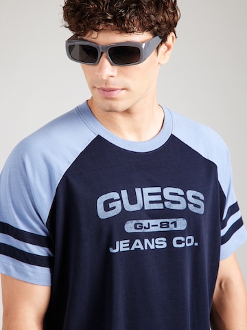 GUESS JEANS Футболка в Синий