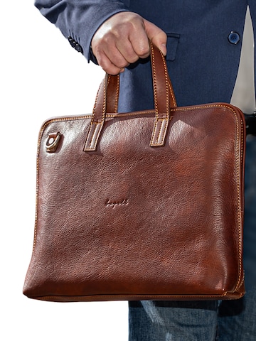 bupell Laptop Bag 'Pietro' in Brown