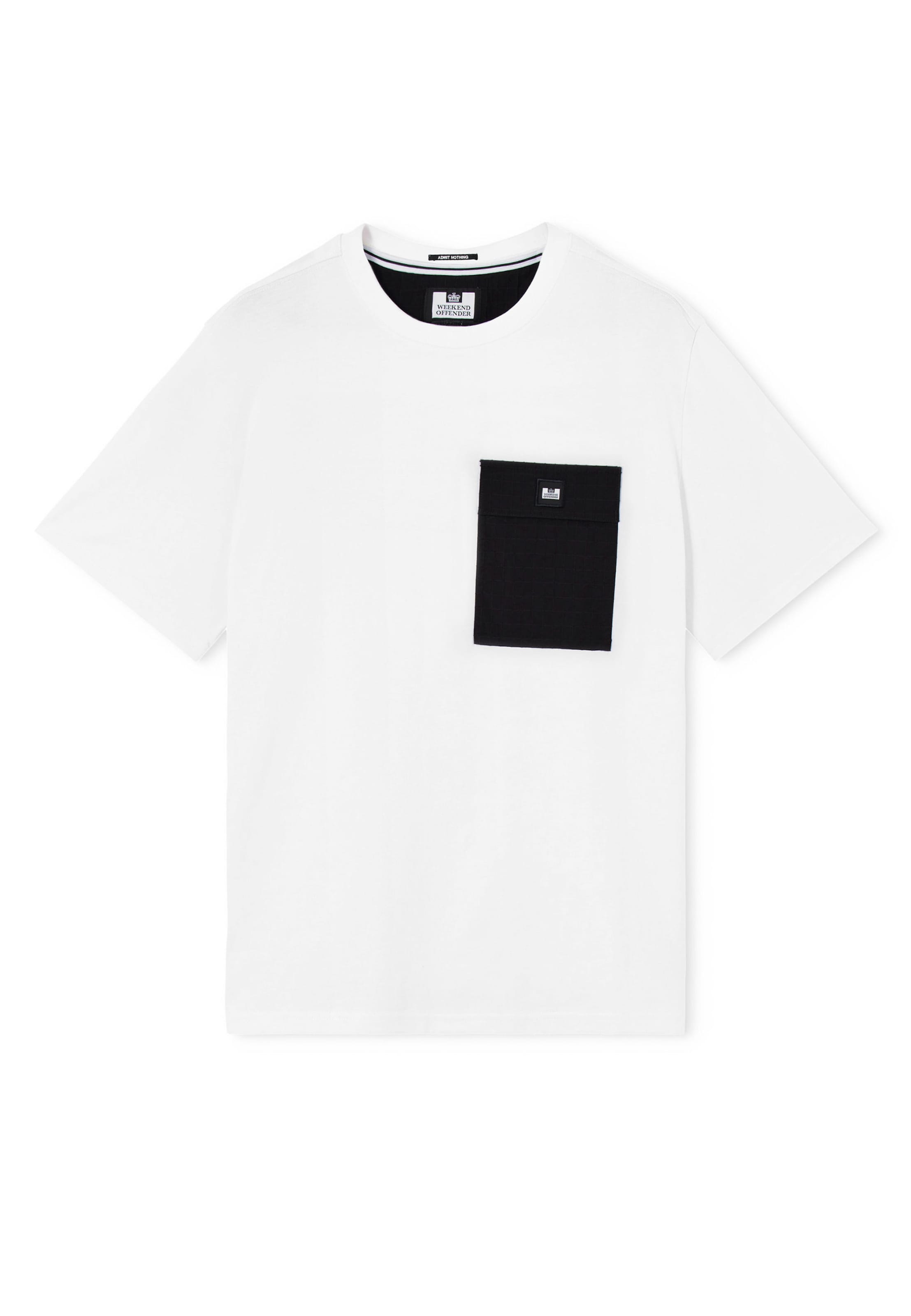 T-Shirt 'Stiniva' Weekend Offender en blanc : devant