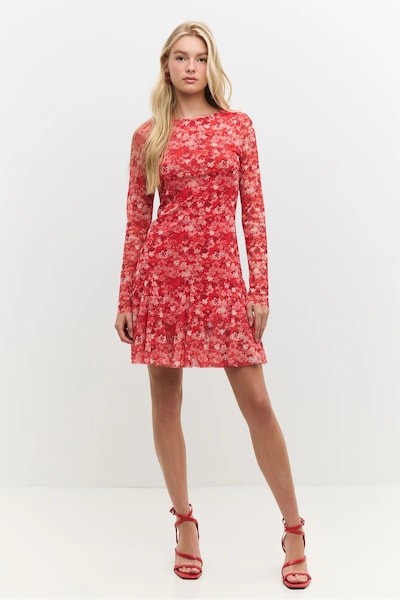 No Matter What Dress in 34 in Red / Melon / Dark red, Item view
