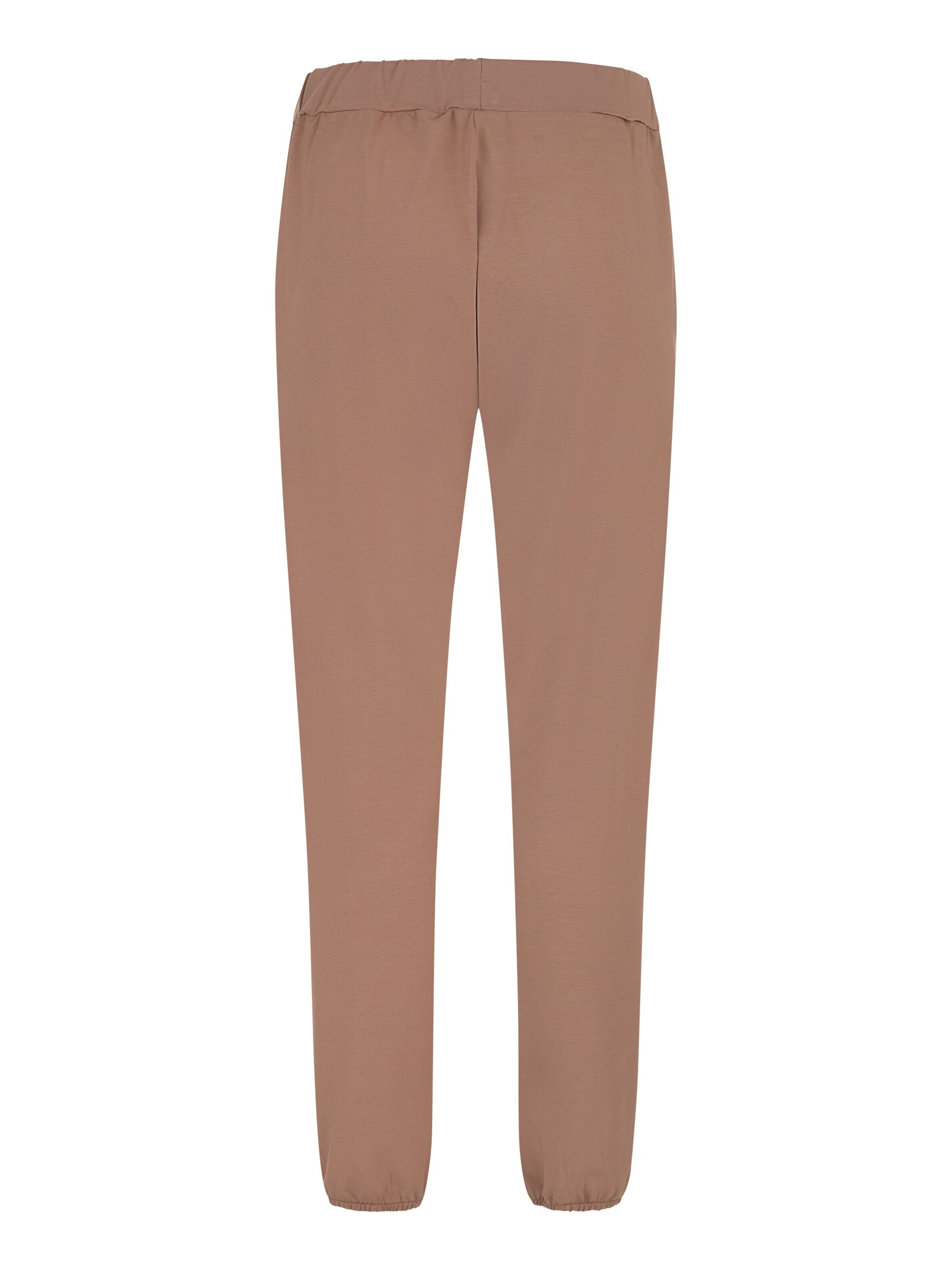 Evoni Regular Sports trousers 'Dünne Lockere aus Baumwolle' in Brown