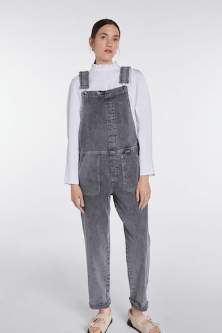SET Jean Overalls in Grey: front