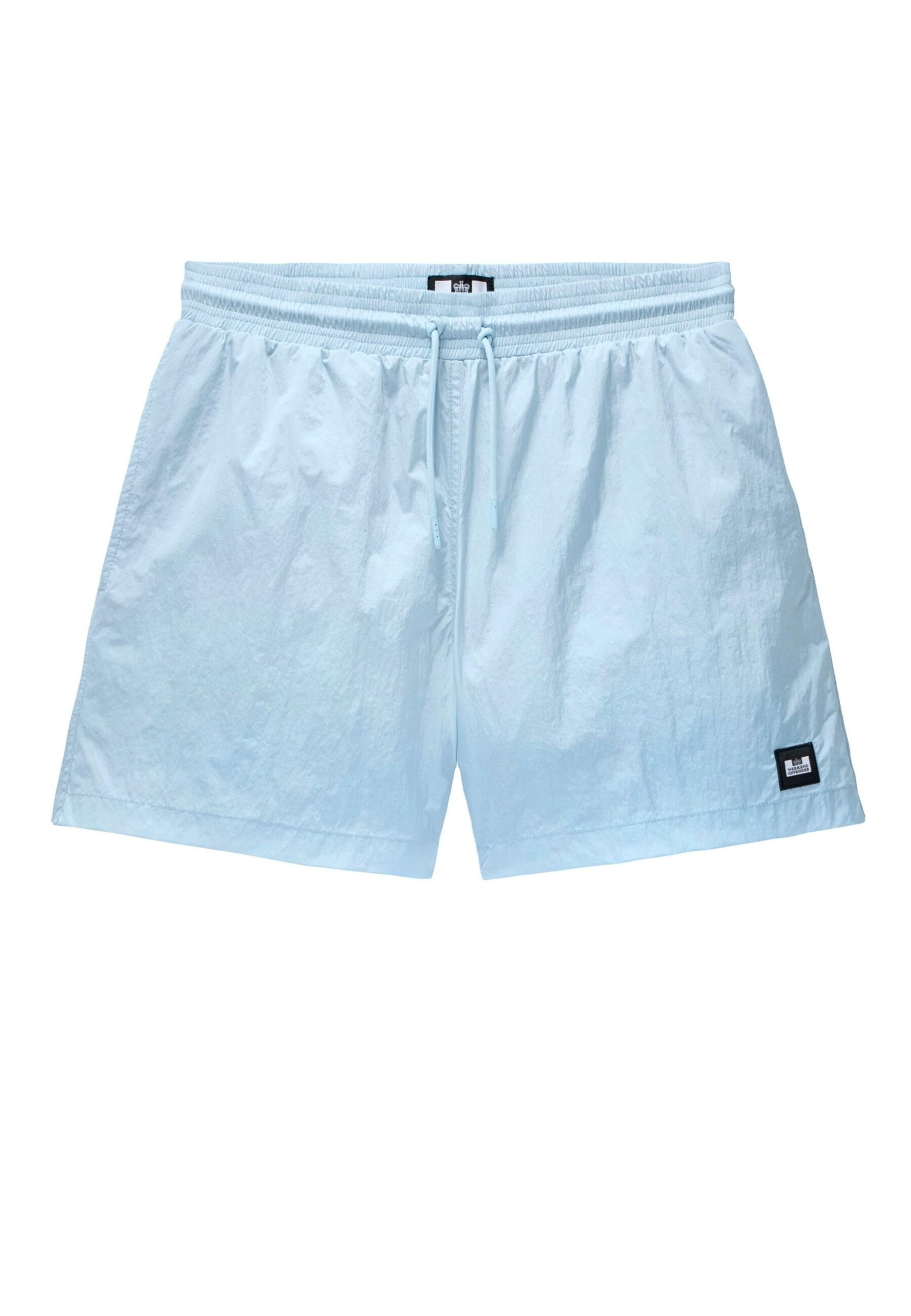 Weekend Offender Badeshorts 'Stacks' in Blau: Vorderseite