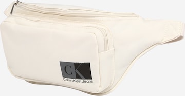 Calvin Klein JeansPojasna torbica - bijela boja: prednji dio