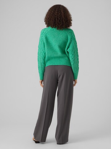 VERO MODA Sweater 'BIRGITTE' in Green