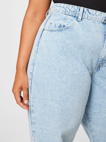 Noisy May Curve Regular Jeans in Blue