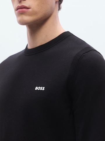 BOSS Свитер 'Ever-X' в Черный