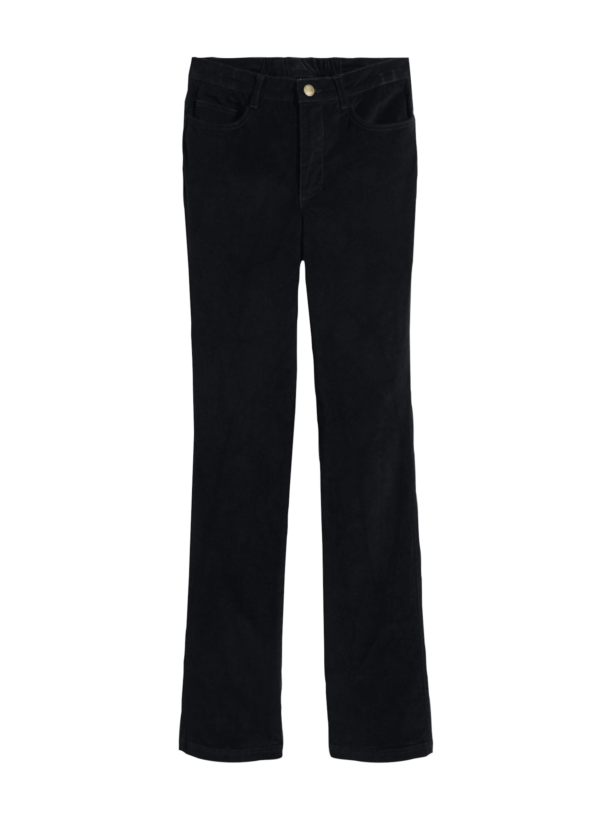 regular Pantaloni di bonprix in nero: frontale