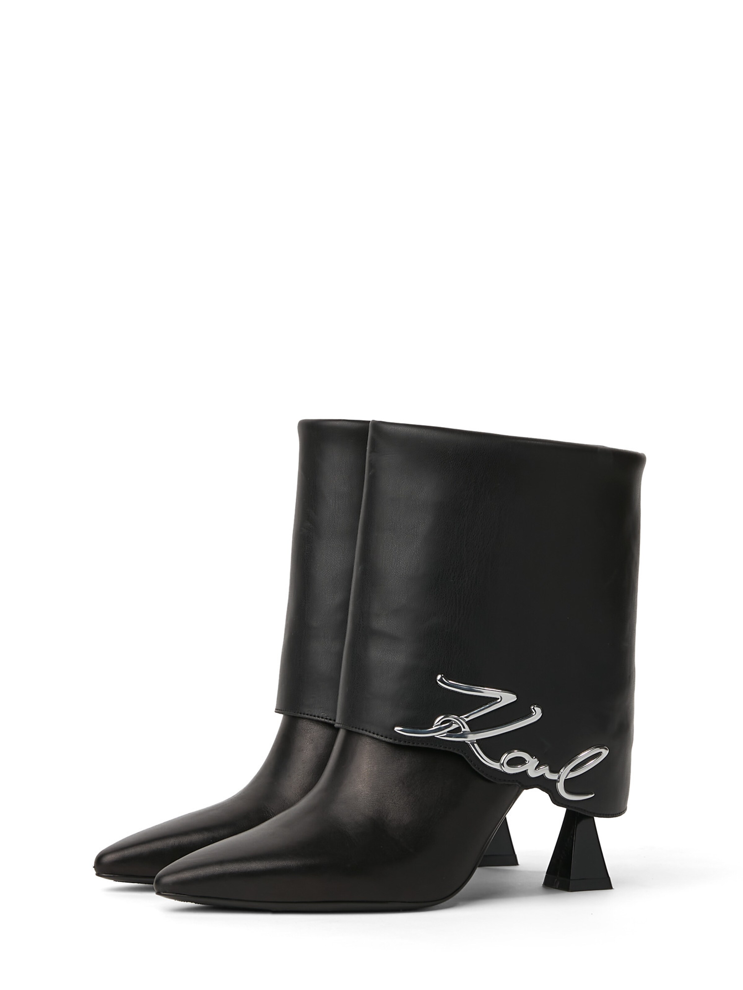 Karl Lagerfeld Stövlett 'Debut II' i svart
