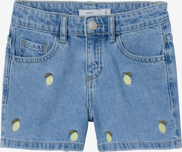 NAME IT Regular Jeans 'BELLA' in Blauw: voorkant