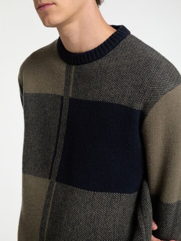 SELECTED HOMME Pullover in Grün