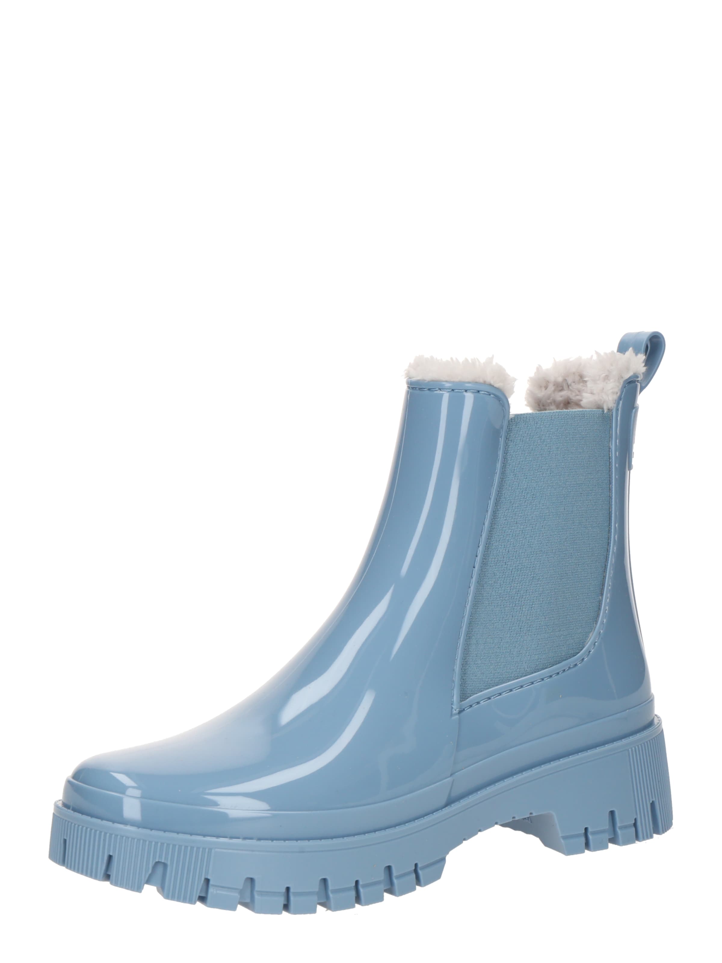 LEMON JELLY Rubber boot 'COLDEN' in Blue: front