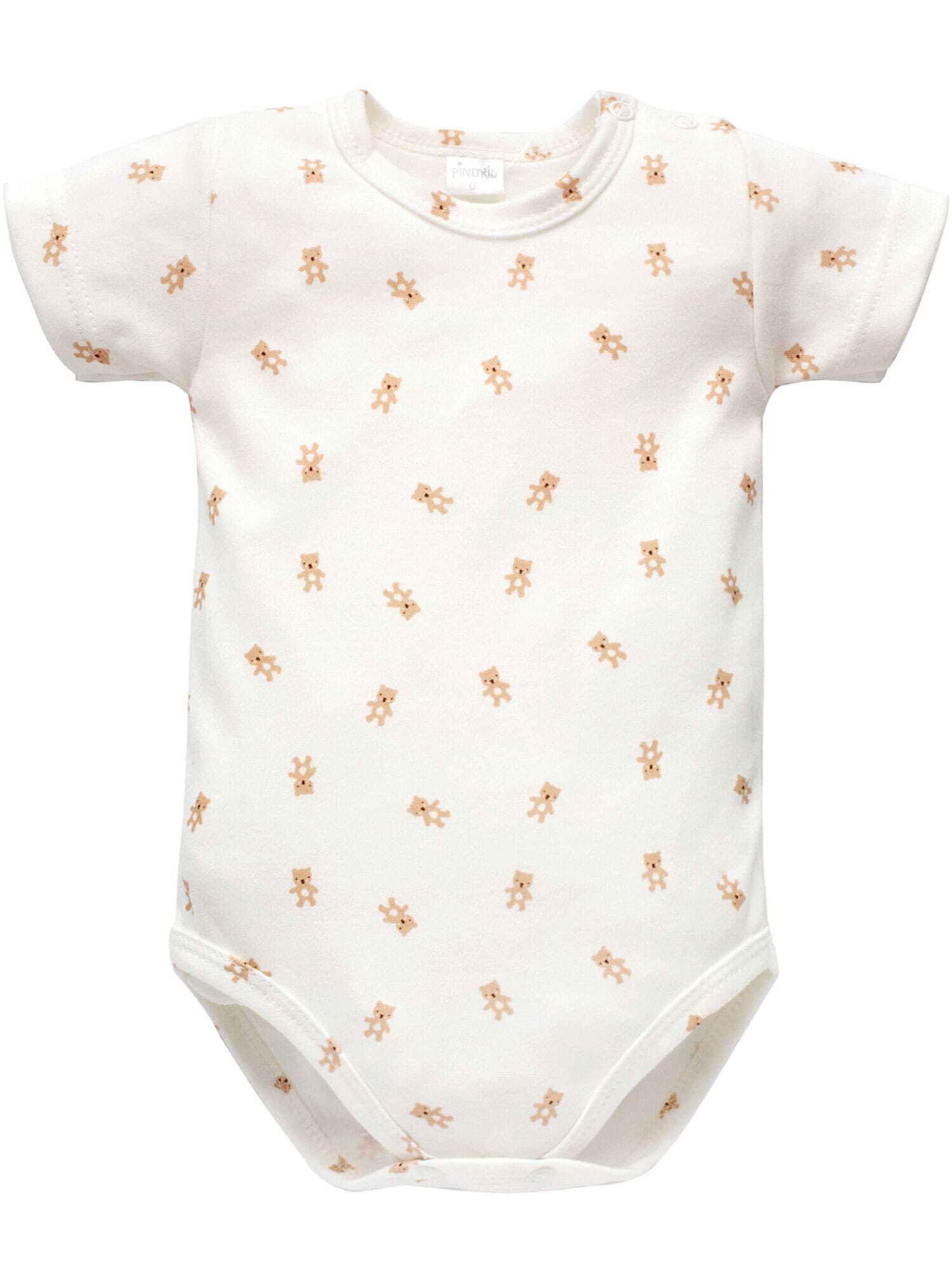 Pinokio Rompertje/body in Wit: voorkant