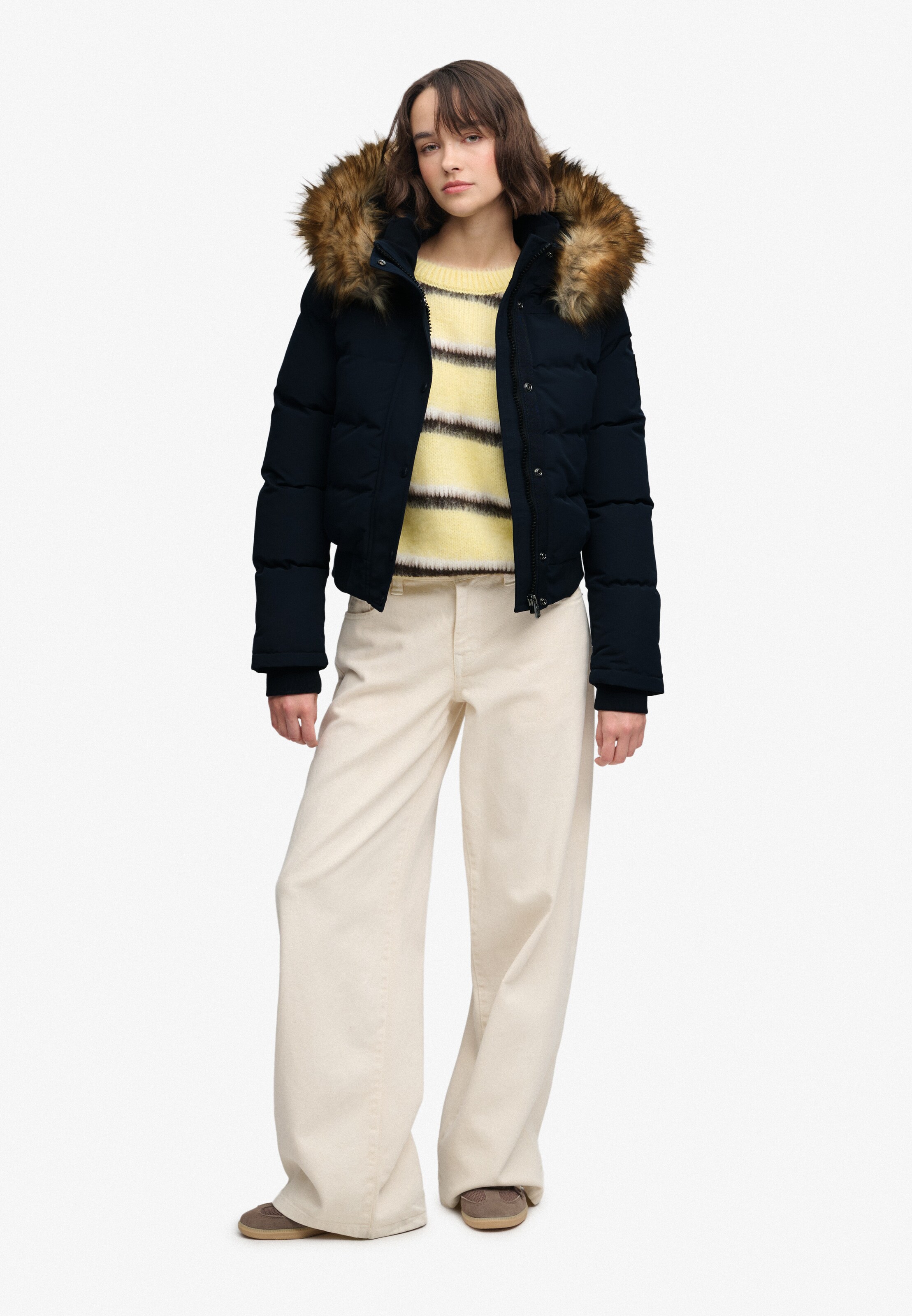 Superdry & Co Winter Jacket 'Everest' in Blue