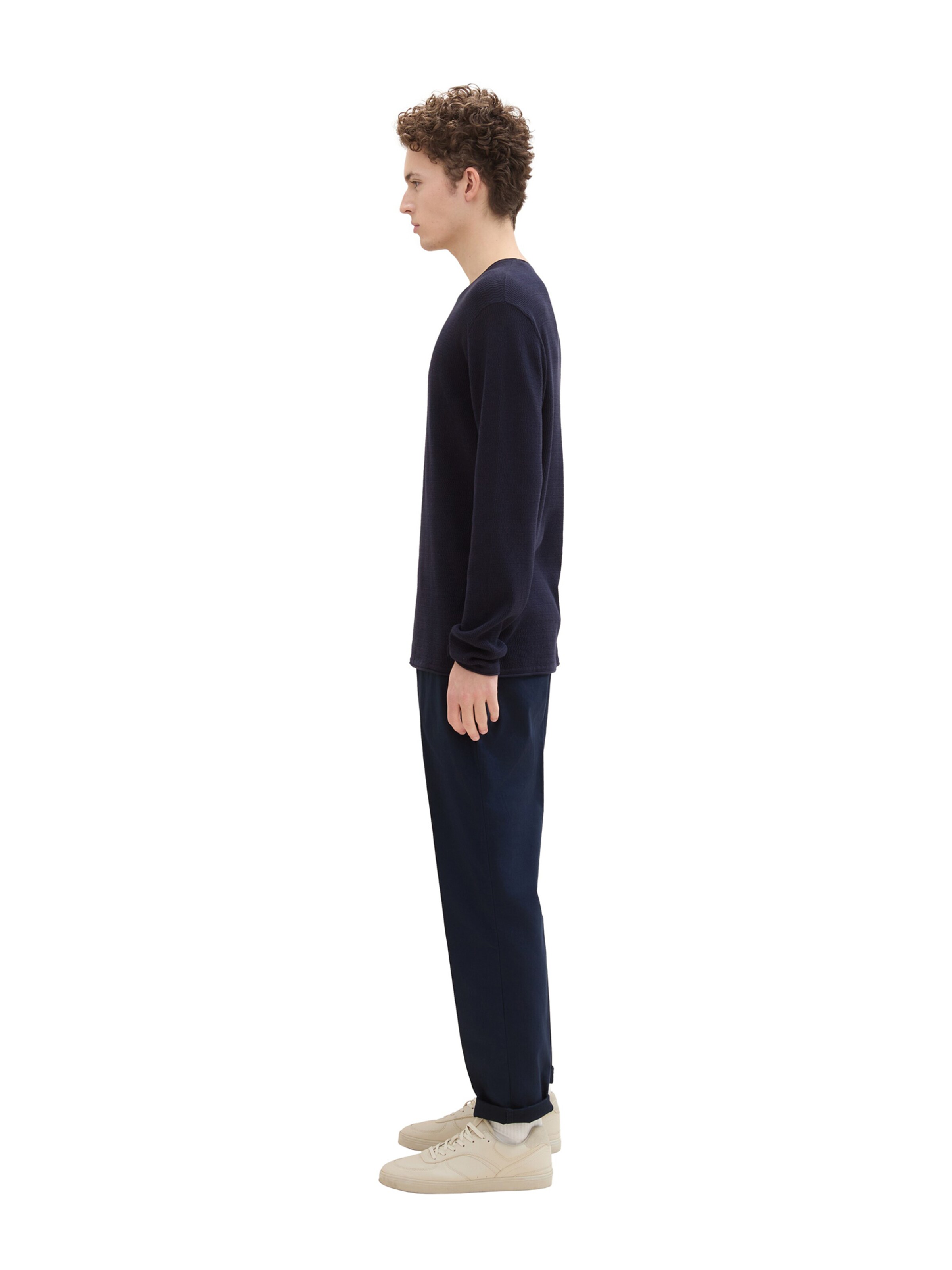 TOM TAILOR DENIM Regular Chino Pants in Blue