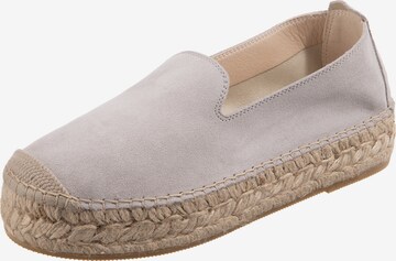 Espadrillas di Vidorreta in grigio: frontale