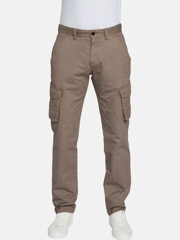 BABISTA Regular Cargo trousers ' Cenzalo ' in Brown: front