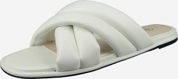 BUFFALO Pantolette in White: front