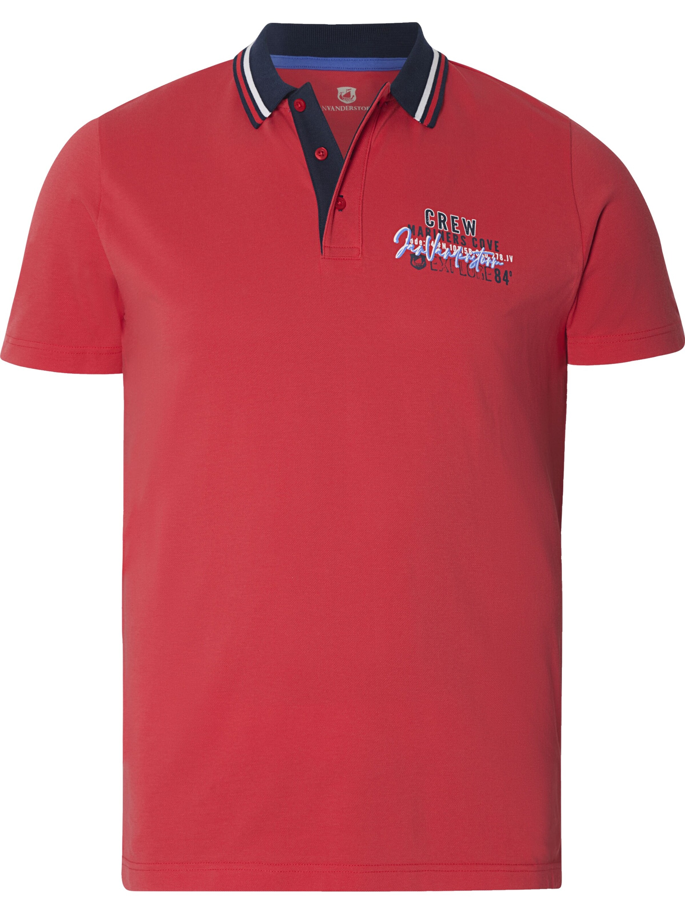 Jan Vanderstorm Doppelpack Poloshirt 'Teofil' in Blau