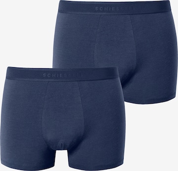 SCHIESSER Boxer shorts in Blue: front