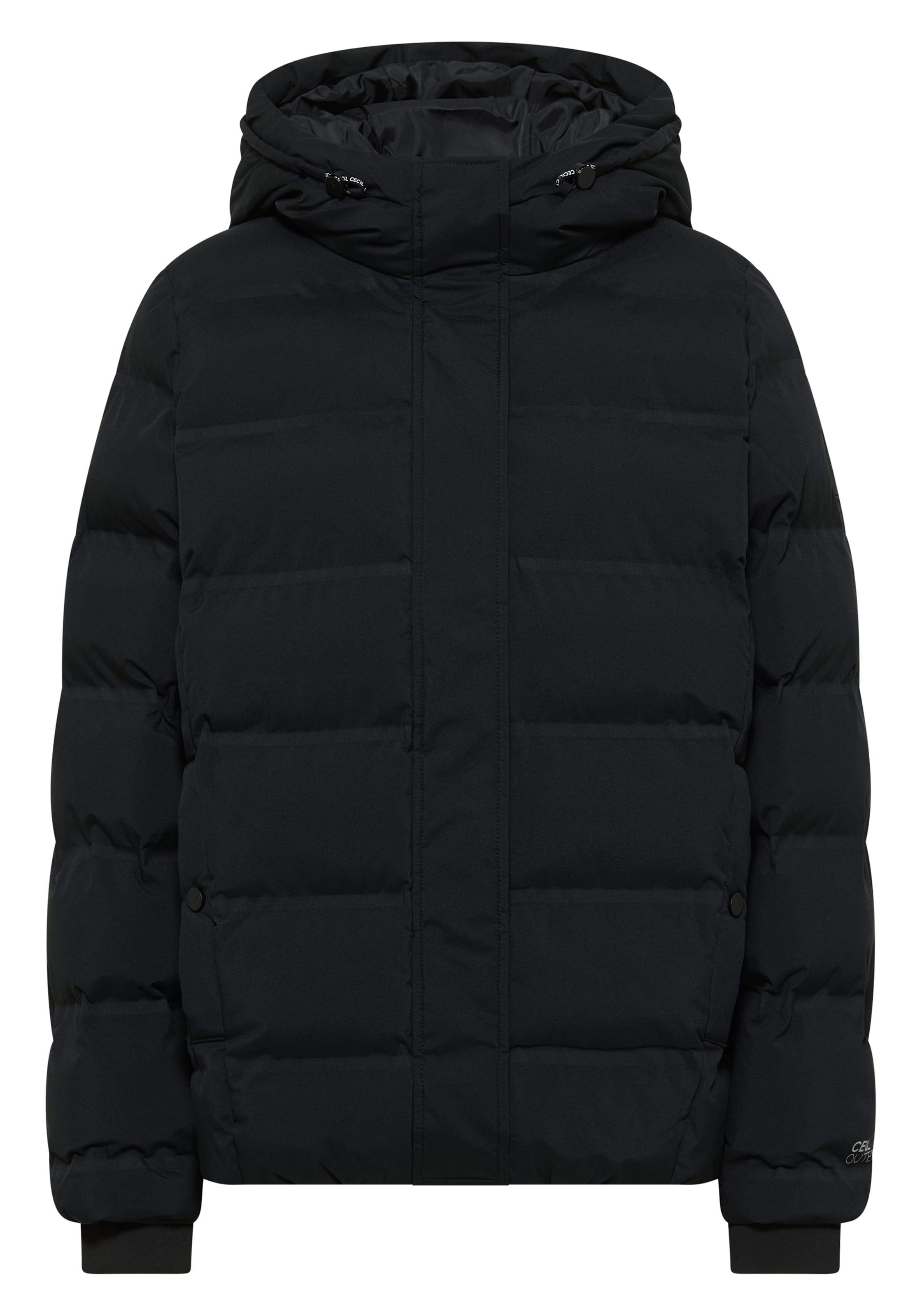 CECIL Winterjacke in Schwarz: Vorderseite