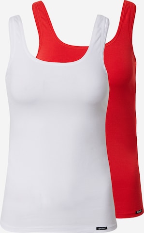 Skiny Regular Onderhemd in Rood: voorkant