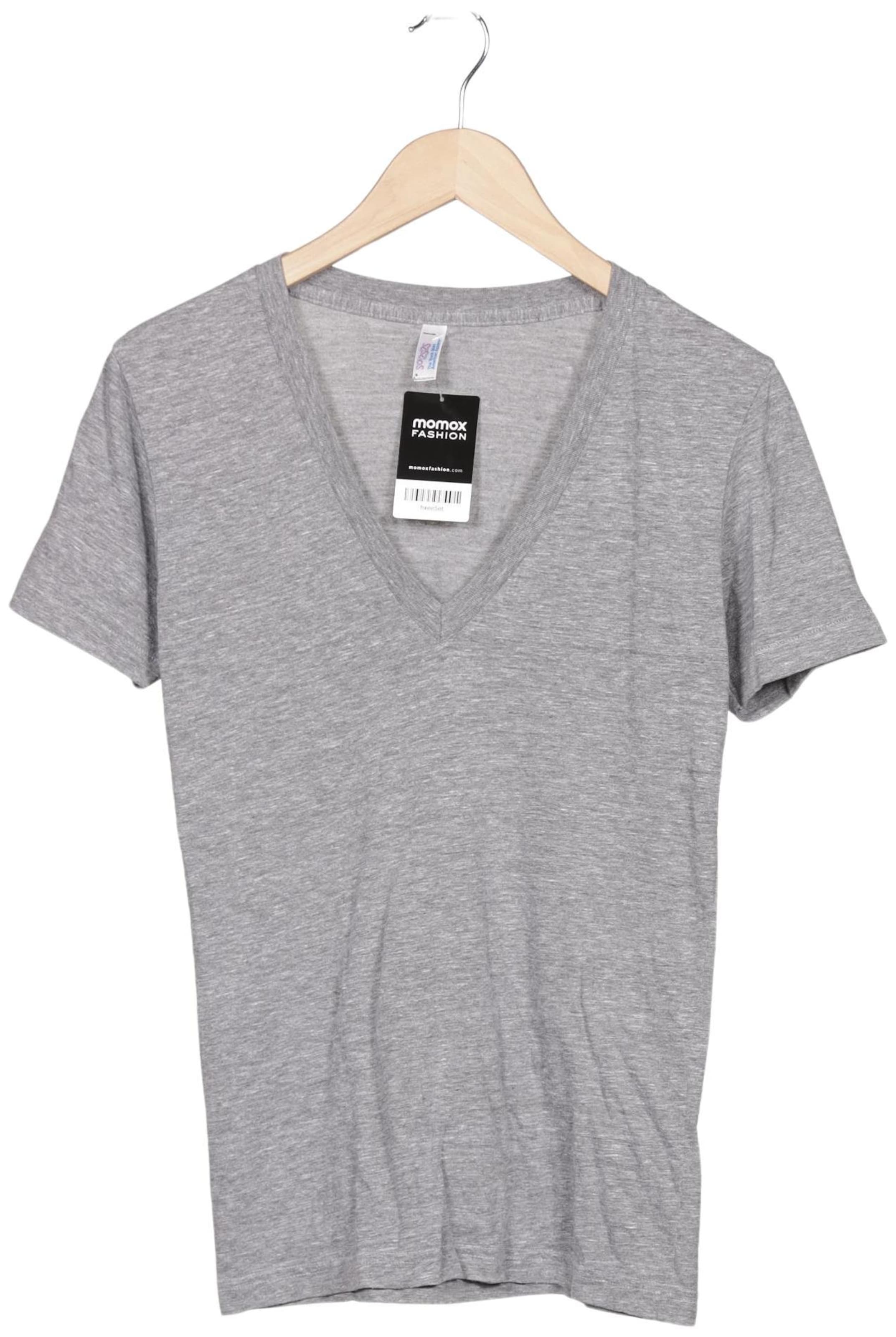 American Apparel Top & Shirt in S in Grey: front
