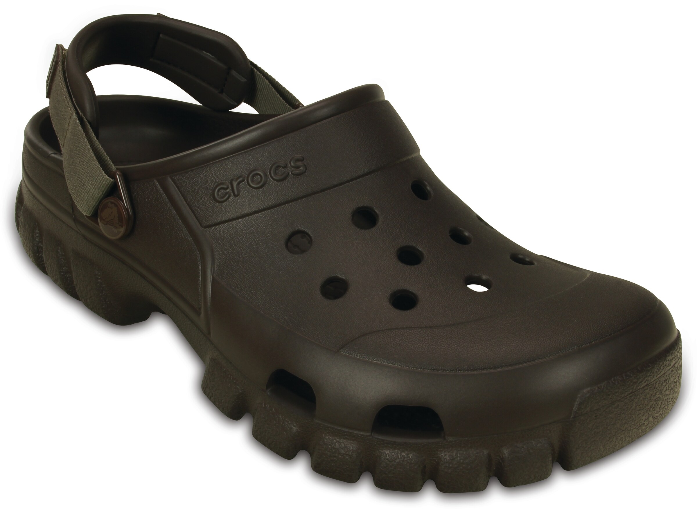 Crocs Clogs in Schwarz: Vorderseite
