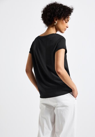 STREET ONE Shirt in Black