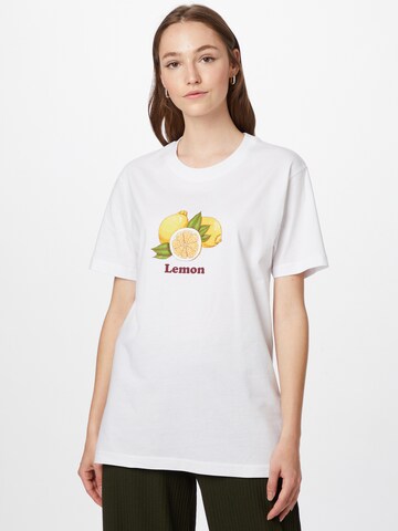 Merchcode Shirt 'Lemon' in Weiß: predná strana