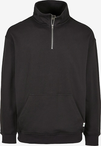 Urban Classics Sweatshirt in Black: front