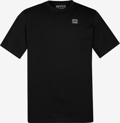 STHUGE Shirt in schwarz / weiß, Produktansicht
