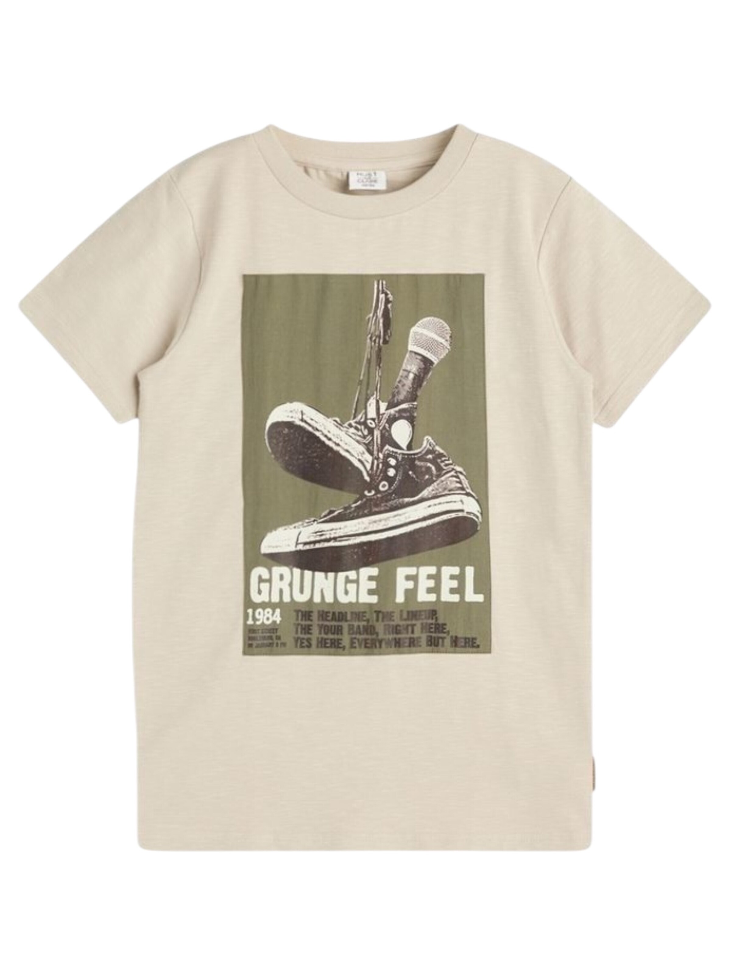 Hust & Claire Shirt 'Alwin' in 116/Regular in Khaki / Olive / White, Item view