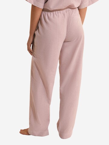ETAM Pyjamahose 'Bettina' in Pink