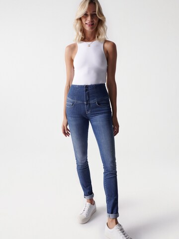 Salsa Jeans Skinny Jeans 'Diva' in Blauw