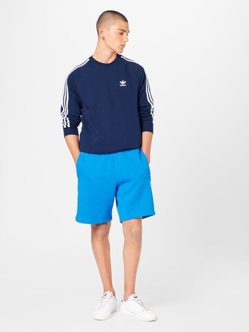 ADIDAS ORIGINALSSweater majica 'Adicolor Classics 3-Stripes' - plava boja