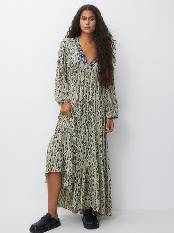 Pull&Bear Kleid in Blau: Vorderseite