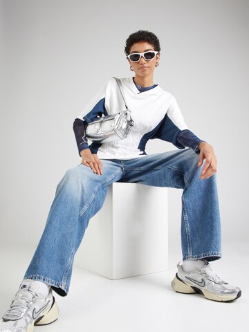 WEEKDAY Loosefit Jeans 'Rail' in Blau