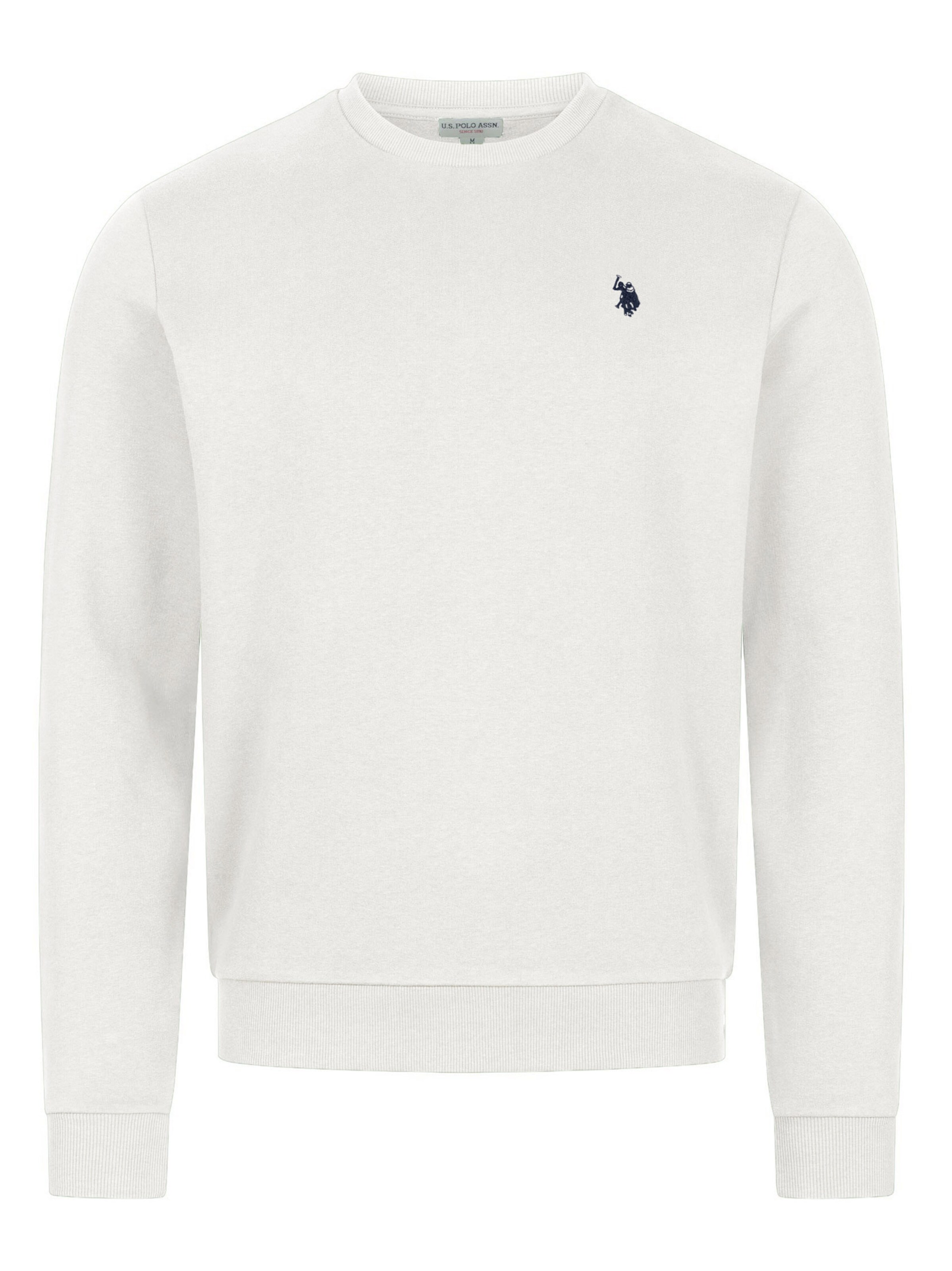 U.S. POLO ASSN. Sweatshirt in White: front