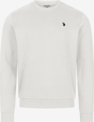 U.S. POLO ASSN. Sweatshirt in White: front