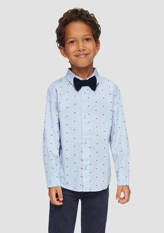 s.Oliver Regular fit Overhemd in Blauw: voorkant