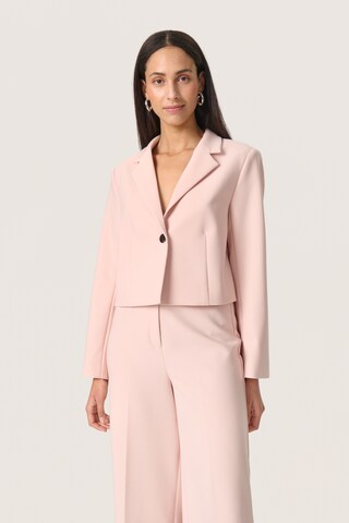 SOAKED IN LUXURY Blazer in Pink: Vorderseite